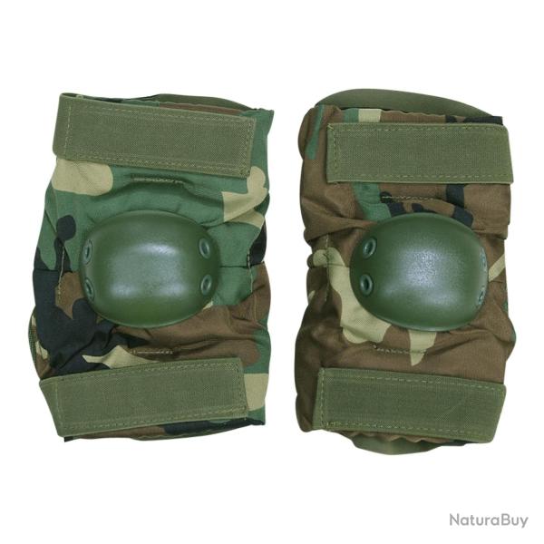 Coudi�res tactiques N�opr�ne (Couleur Camouflage Woodland)