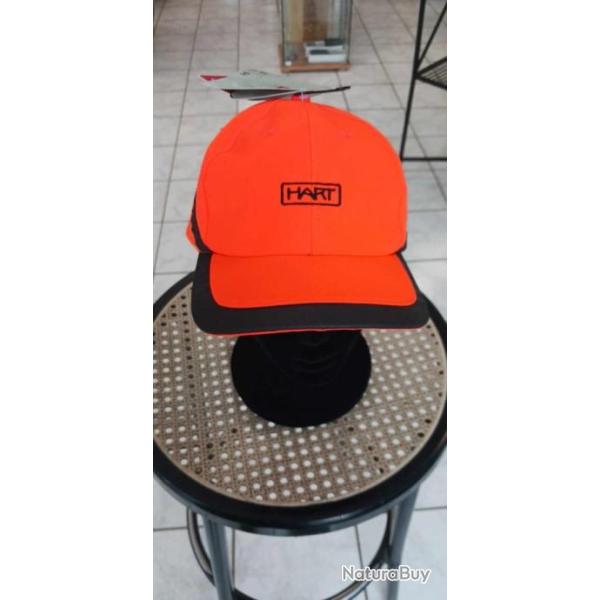 CASQUETTE HART ORANGE PROMO