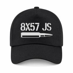 Casquette Arme - Cartouche 8x57JS - Noir
