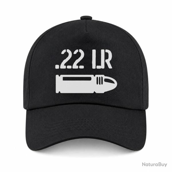 Casquette Arme - 22 LR - Noir