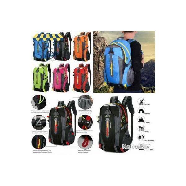 Sac  Dos Camping Randonne Trek 40 L -