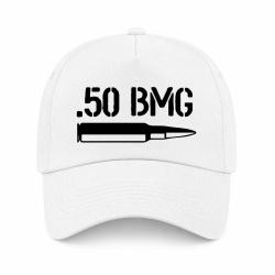 Casquette Arme - Cartouche 50 BMG - Blanc