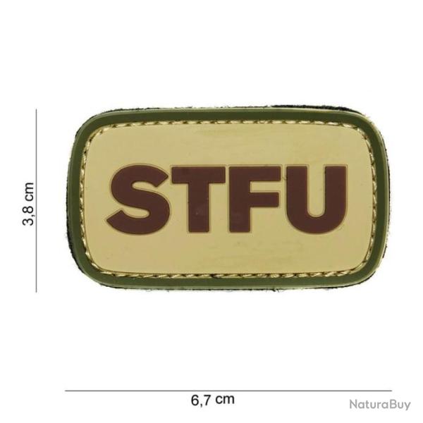Patch 3D PVC STFU | 101 Inc (0001 0906)