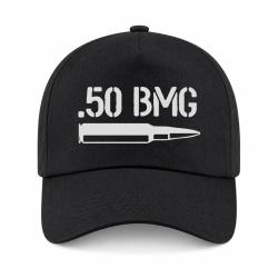 Casquette Arme - Cartouche 50 BMG - Noir
