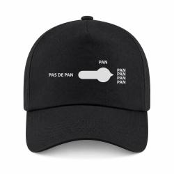 Casquette Humour Tir Sportif - Pan - Noir