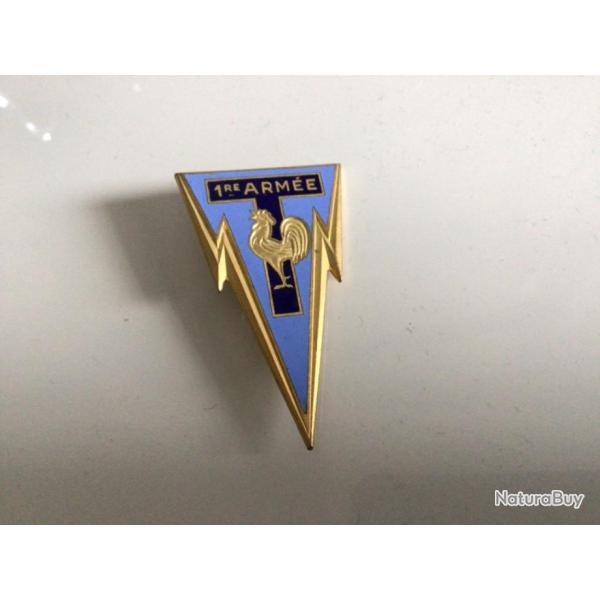 INSIGNE MILITAIRE TRANSMISSION 1 �RE arm�e