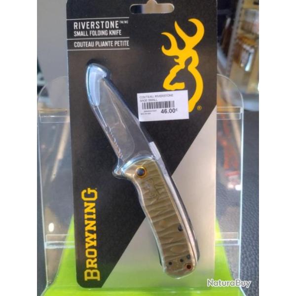 Couteau browning riverstone