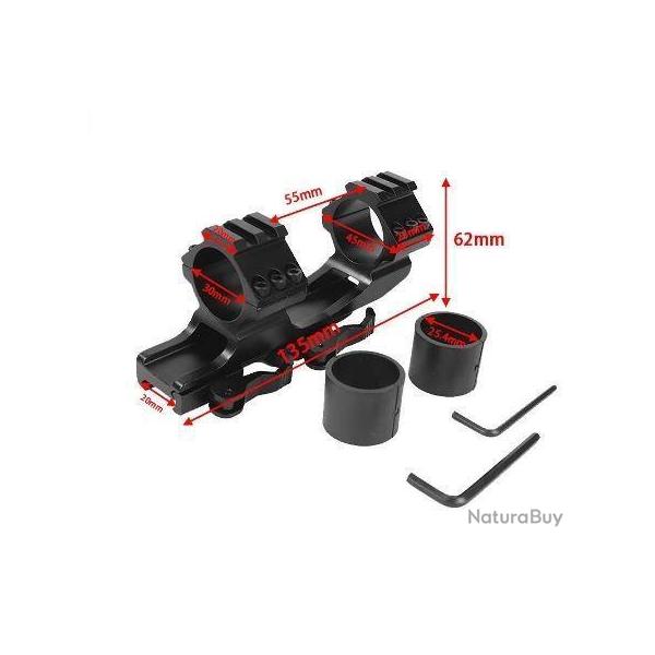 Accessoires pour armes  feu, adaptateur d'anneau