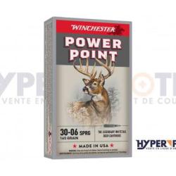 Munition 30 06 Winchester Power Point 165gr