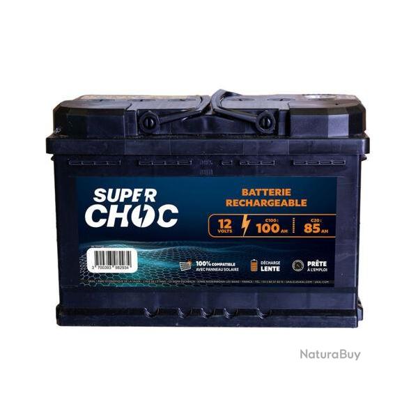 BATTERIE RECHARGEABLE 12V 100AH SUPERCHOC