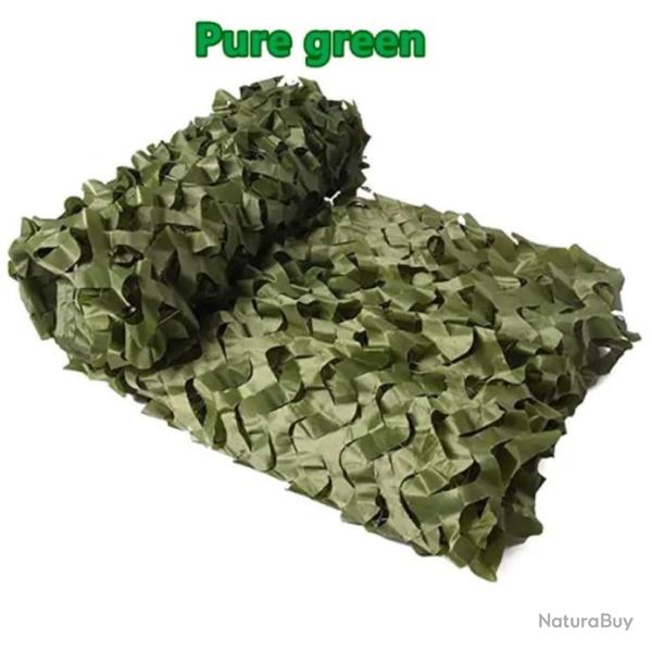 Filet de Camouflage Jungle � Double Couche Militaire 3x10 m�tres Chasse Airsoft Camping Randonn�e .