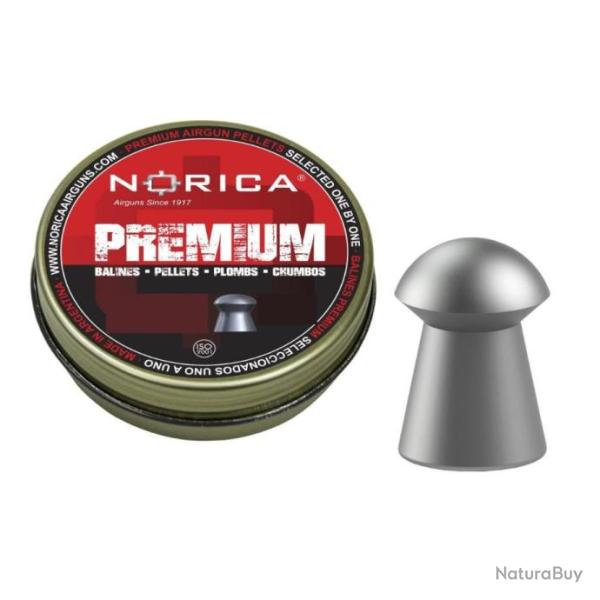PLOMB NORICA PREMIUM DOMED FT CAL.5.5 01.15g 18gr PAR 1000