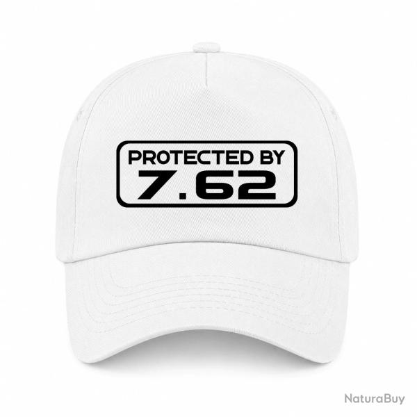 Casquette Arme - Cartouche 7.62 - Blanc