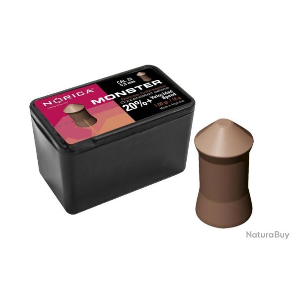 PLOMB NORICA MONSTER CAL.5.5 1.65g 26gr PAR 150