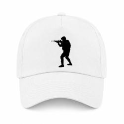 Casquette Militaire - AR15 - Blanc