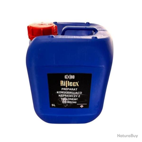 CX 80 LIQUIDE D'ENTRETIEN AU TEFLON POUR ARMES � FEU RifleCX - 5L