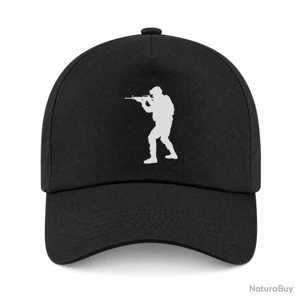 Casquette Militaire - AR15 - Noir