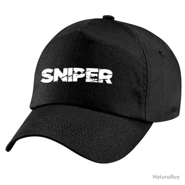 Casquette Militaire - Sniper Arme - Noire