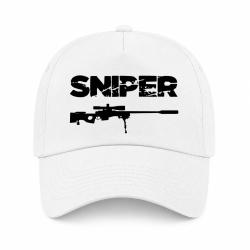 Casquette Sniper "&Eacute;clat" - Blanc