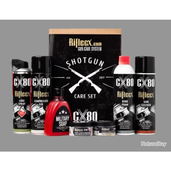 CX 80 KIT D'ENTRETIEN COMPLET POUR CALIBRE 12 RifleCX - 7pcs
