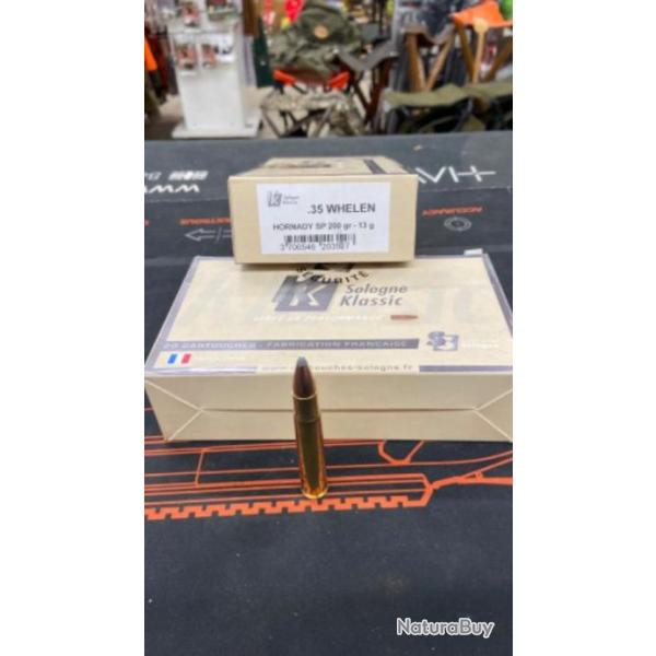 BALLES SOLOGNE 35 WHELEN 200grains 13/gr