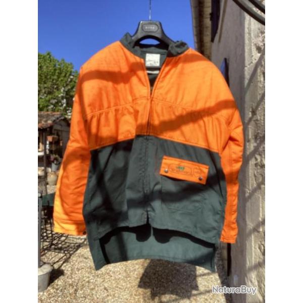 Veste de protection tron�onneuse SIP T5 XL