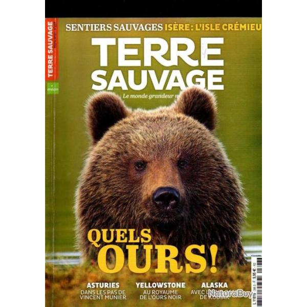 terre sauvage quels ours , asturies, yellowstone , alaska , mars 2022
