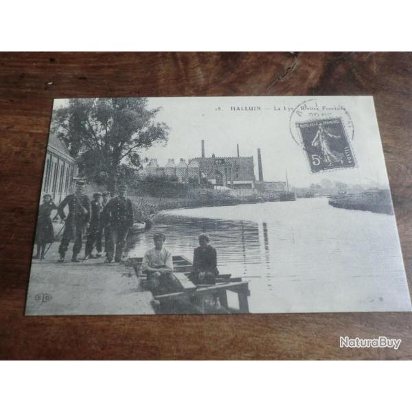 cp 59 halluin la lys rivi�re frontiere