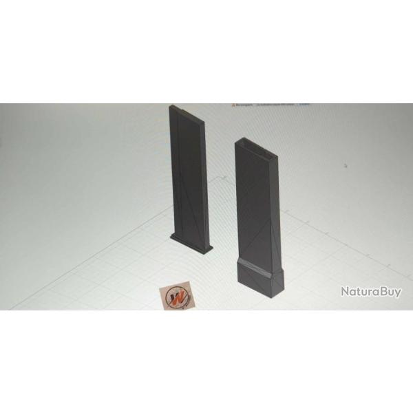 AR10 - Chargette, speed loader noir calibre 308 win  - 20 round  - Print 3D