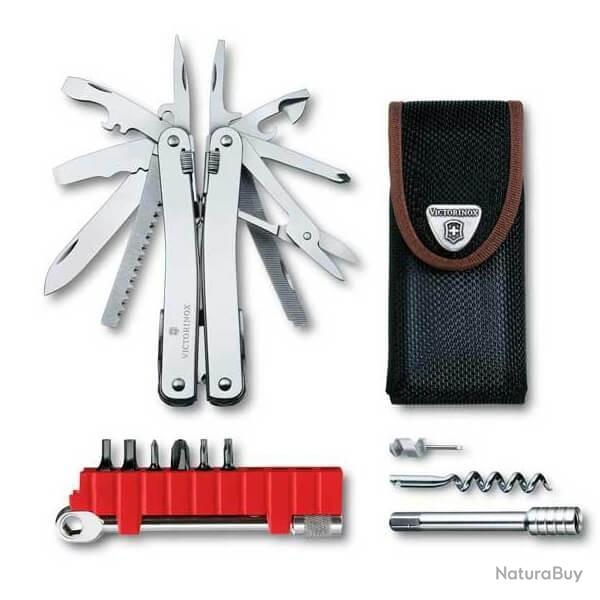 3.0236.N Swisstool Victorinox Spirit X Plus Ratchet avec tui nylon