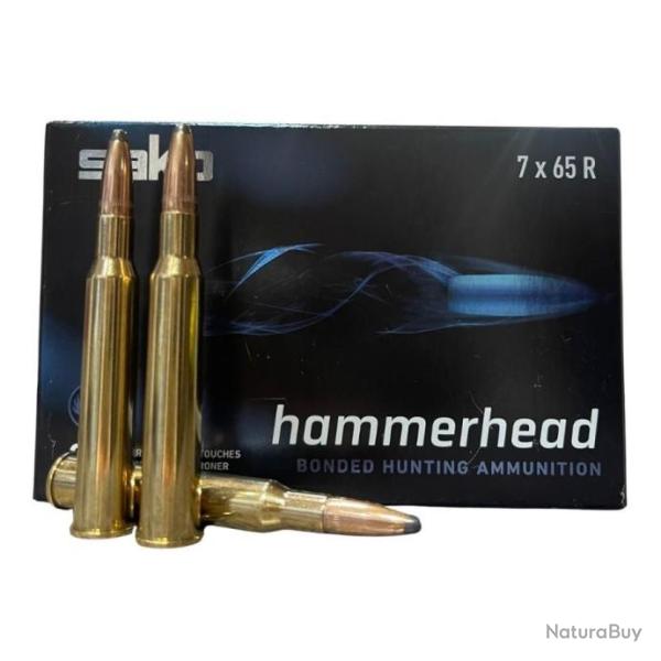 Balles munitions SAKO hammerhead sp cal.7x65R 11g 170gr par 20