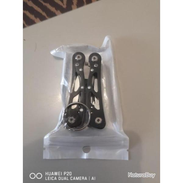 Couteaux multi fonction survie tactique noir neuf