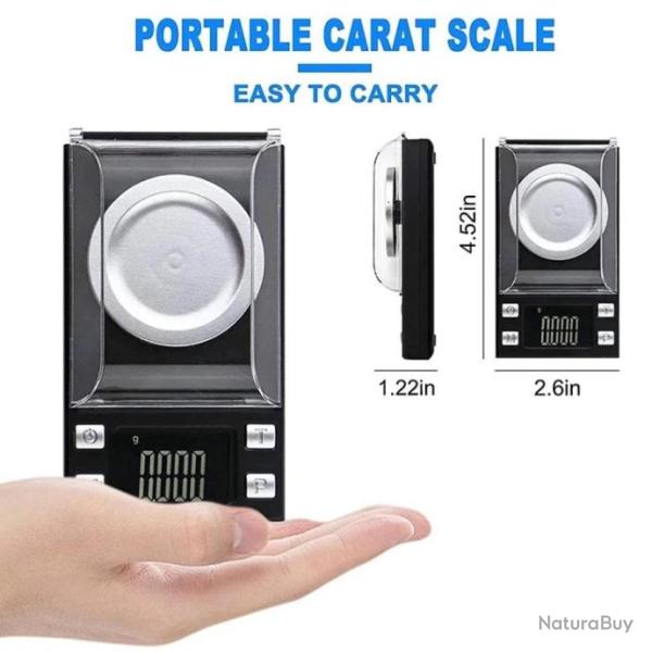 Balance de Pr�cision �lectronique avec poids de laboratoir, pour Rechargement de Munitions ect . A