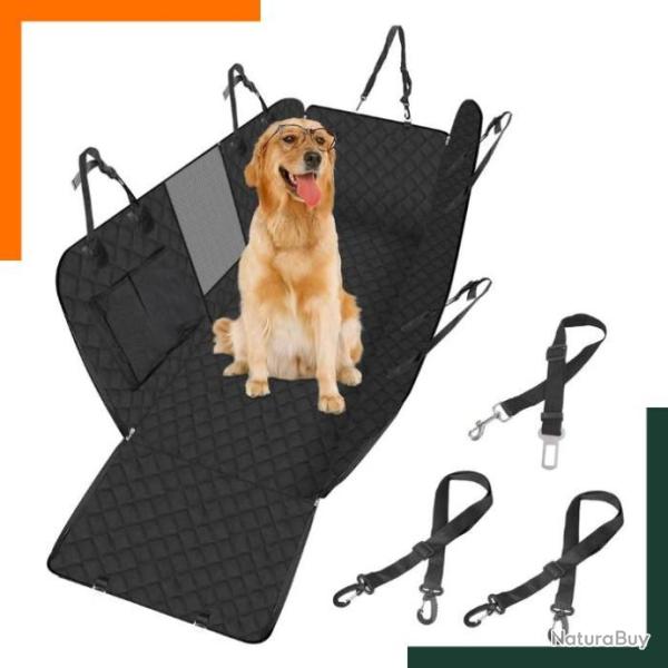 Housse de si�ge de voiture pour chiens -  Anti-d�rapant - Imperm�able  - Livraison rapide