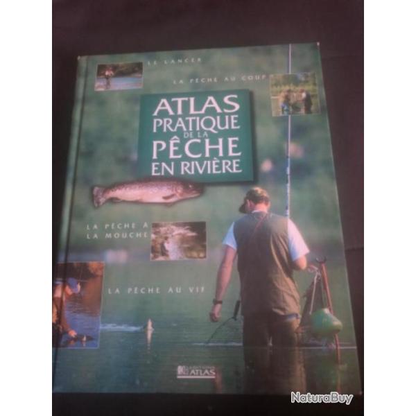 1 livre atlas pratique de la p�che en rivi�re . Occasion