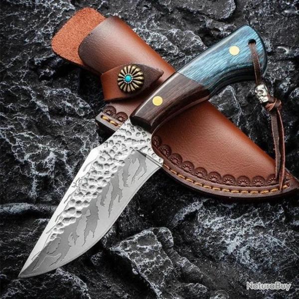 Couteau  dsosser multi-usages en acier inoxydable forg