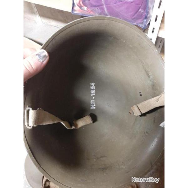 Vends casque lourd M51 indo alg�rie HR 1954