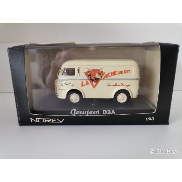 Peugeot D3A La Vache qui rit par Norev au 1/43