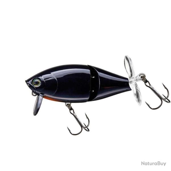 Leurre 3DB Wake Prop F - 85mm Yo-Zuri Black Bl