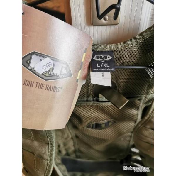 GILET TACTIQUE AIRSOFT REGLABLE refA025