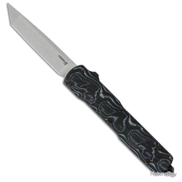 Couteau Hogue Counterstrike OTF AUTO Tanto Lame Acier CPM-20CV Manche G-Mascus Blue Made USA HO34869