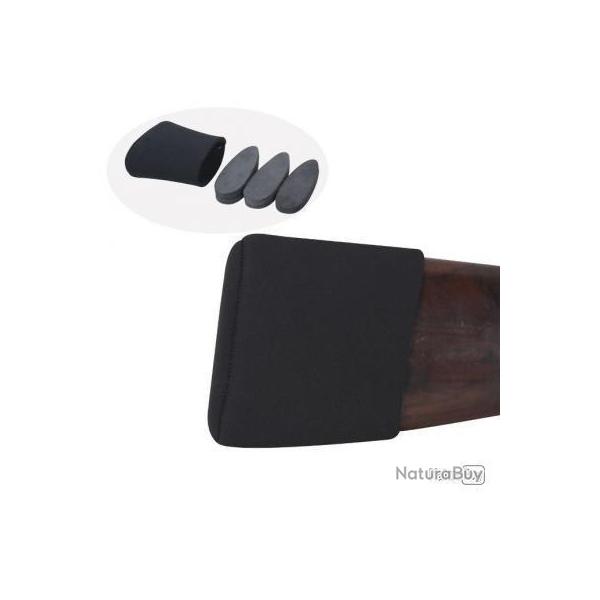 Tourbon Sabot de crosse anti-recul ajustable noprne crosse de carabine