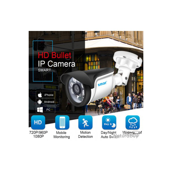 NEW camra de scurit 24 heures de Surveillance vido avec ICR Onvif POE 48V