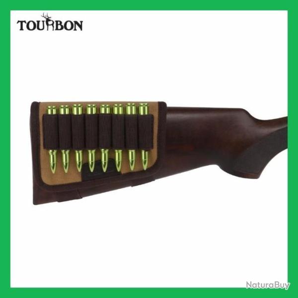 Buttstock, repose-joue, 8 cartouches rondes