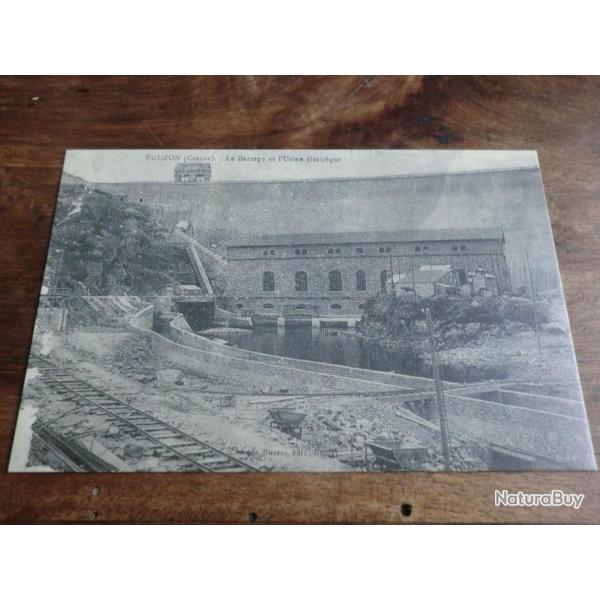 cp creuse le barrage  et l usine electrique