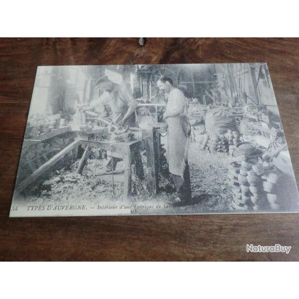 cp type d auvergne fabrique de sabots