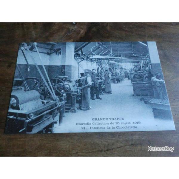 cp 61 usine chocolaterie grande trappe