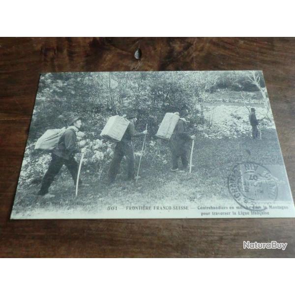 cp fronti�re franco suisse contrebandiers