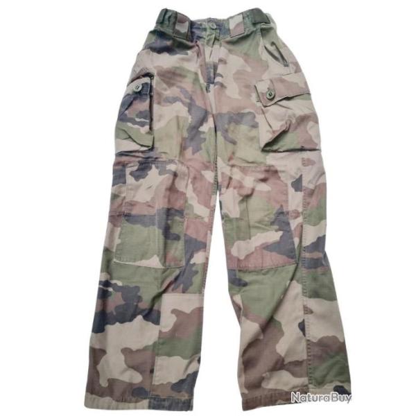 Treillis de combat fran�ais T4 S2 crois� rip stop zome temp�r�e anti-moustiques Taille 77/82 M