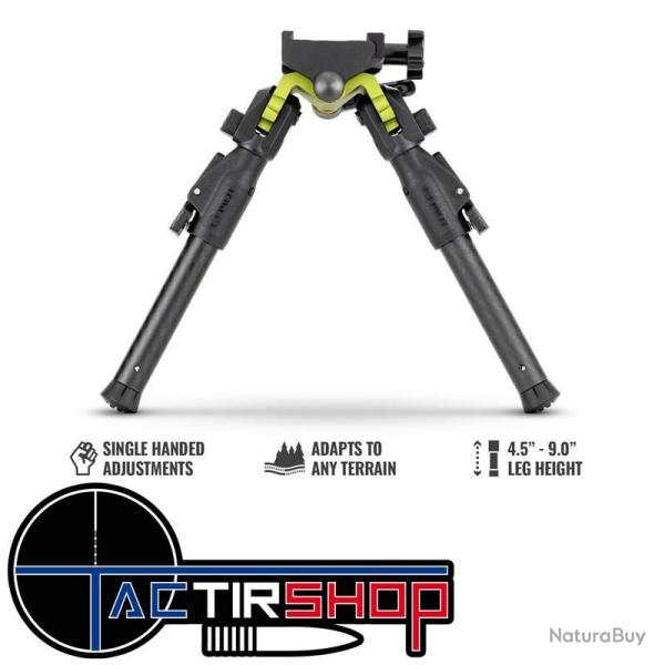 Bipied MDT GRND-POD Picatinny Noir et Vert